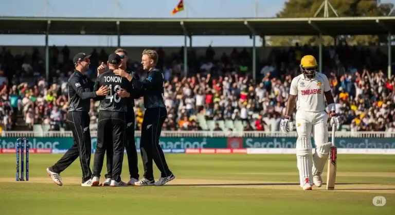 हंगामा! क्या New Zealand, Zimbabwe को फिर से हराएगा?